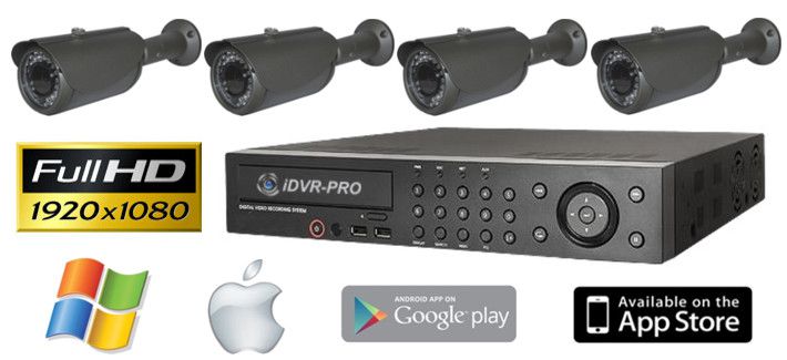 1080p HD Security Camera System
