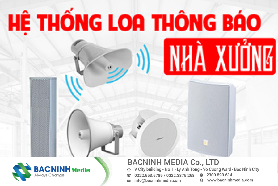 CÁc ThiẾt BỊ Âm Thanh ThÔng BÁo CẦn ThiẾt Cho MÔi TrƯỜng CÔng NghiỆp