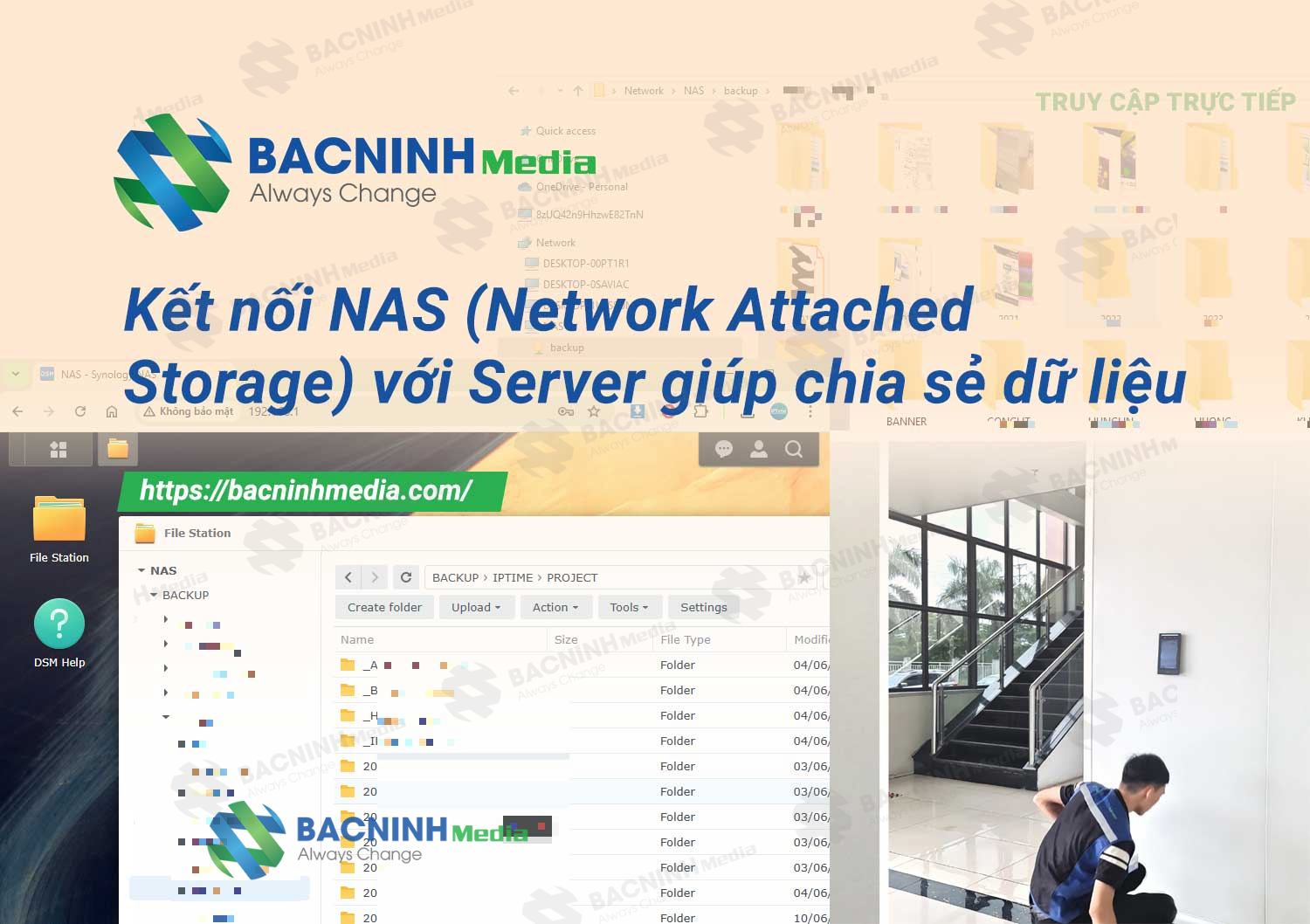 Kết Nối Nas (network Attached Storage) Với Server giúp Chia Sẻ Dữ Liệu