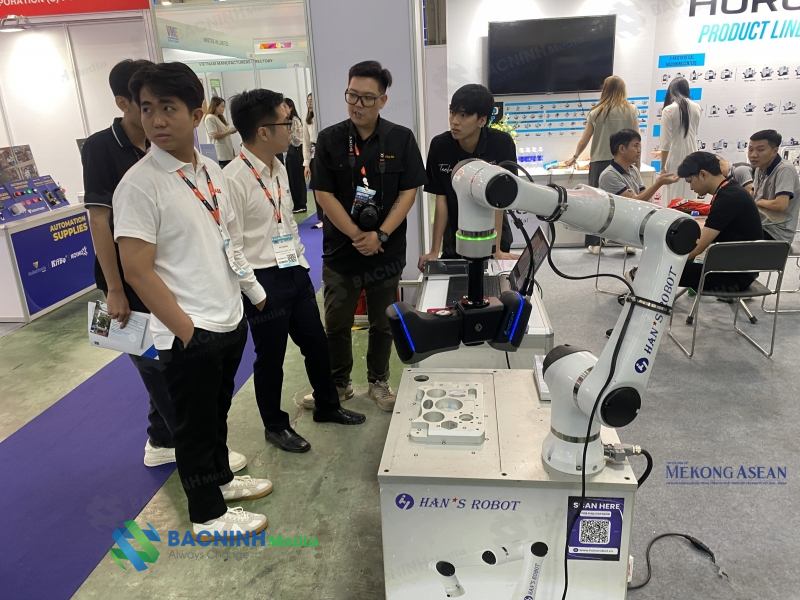 Hans Robot S30. Ảnh: Hà Anh/Mekong ASEAN.